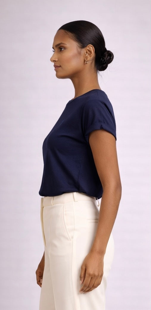 The Rolled Sleeve Tee